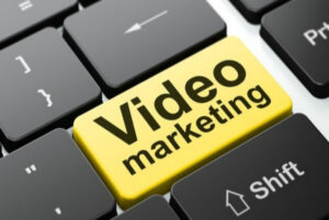 keyboard displaying video marketing