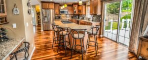 light brown / tan updated kitchen in lapeer